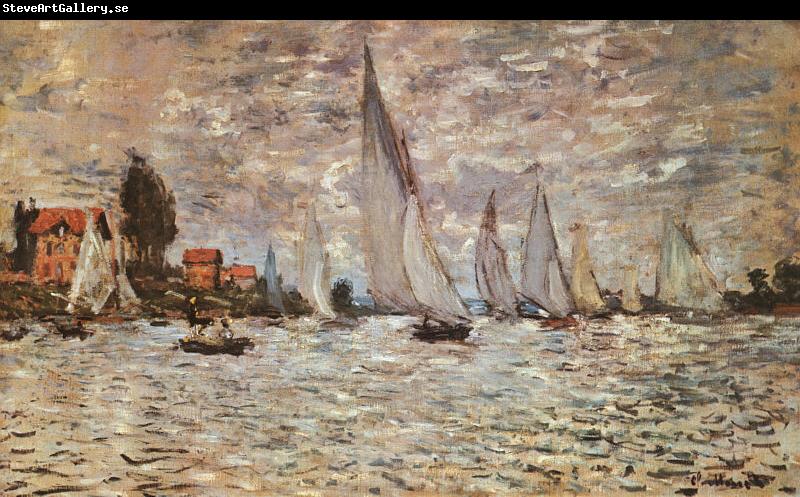 Claude Monet Regatta at Argenteuil